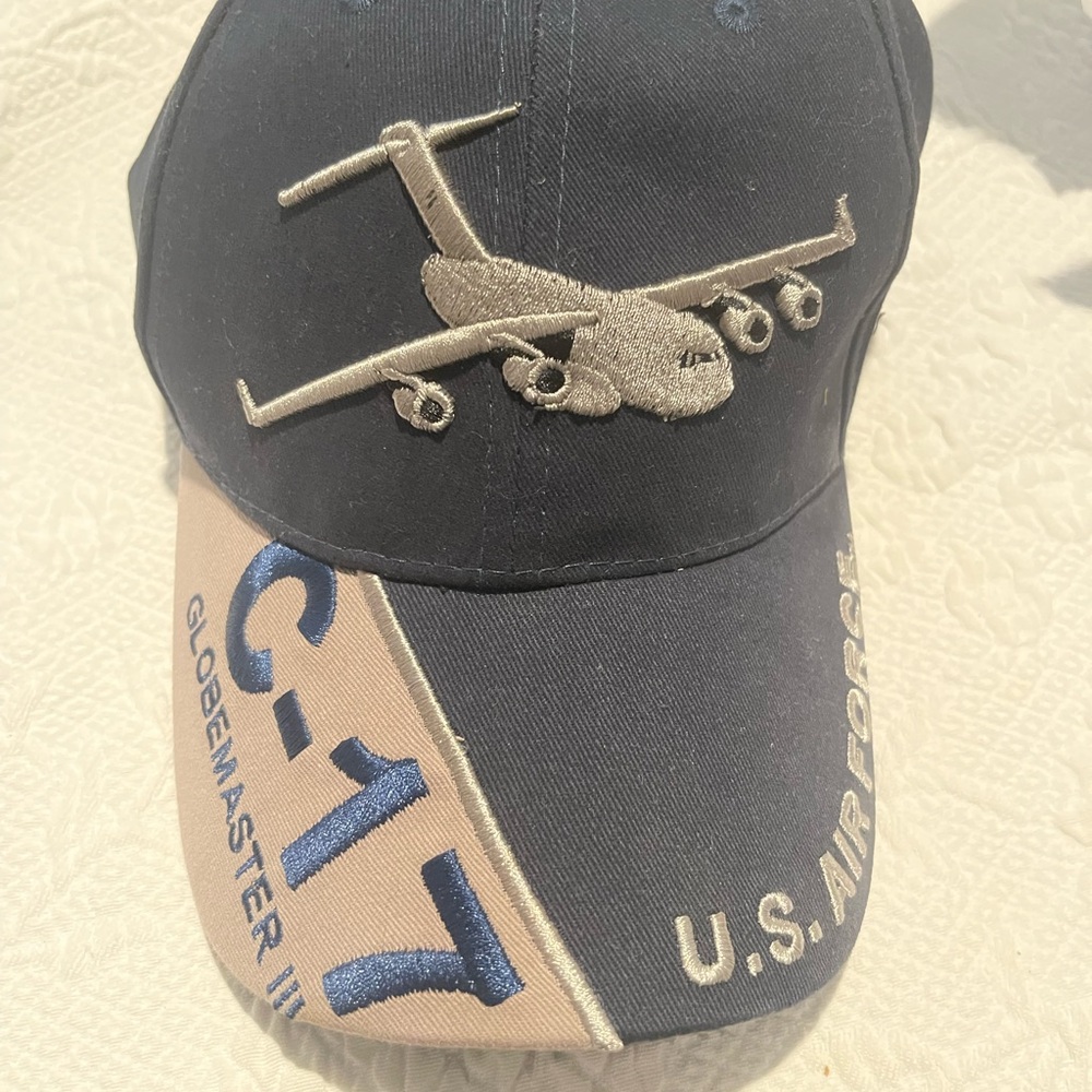 U.S. Air Force C-17 Globemaster Iii Hat - Black And Tan